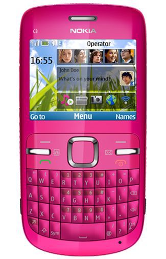 Transformator terrorisme Universiteit Nokia C3 Pink - kopen - Belsimpel
