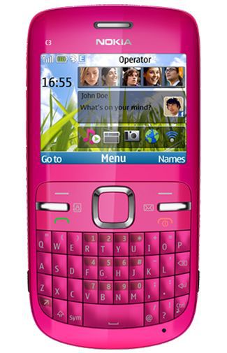 Nokia C3 Pink