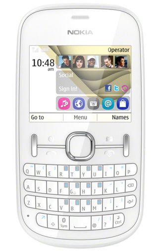 Nokia Asha 201 White