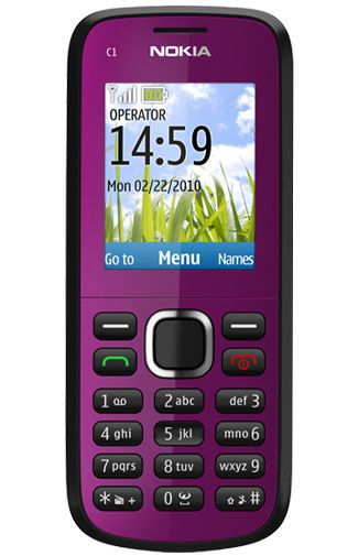 Nokia C1-02  Dark Purple