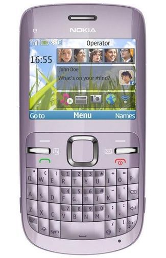 Nokia C3-00 Acacia Silver 