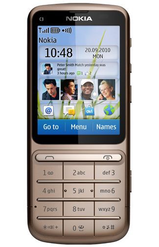 Nokia C3-01.5 Brown