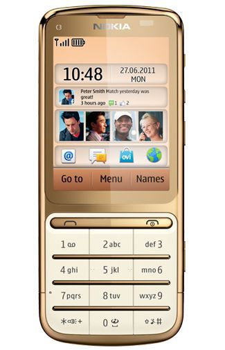 Nokia C3-01.5 Gold
