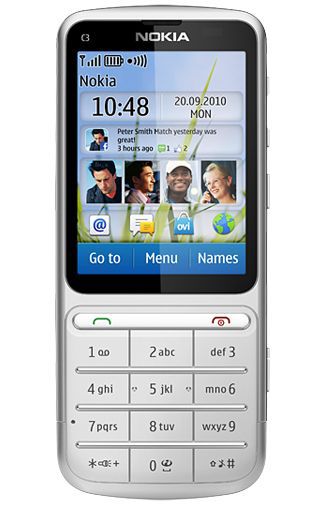 Nokia C3-01.5 Silver
