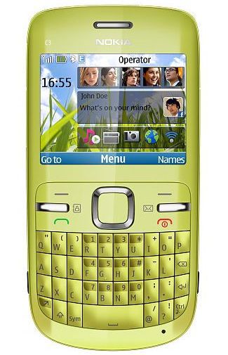 Nokia C3 Lemon