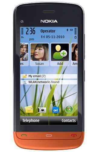 Nokia C5-03 Black Orange