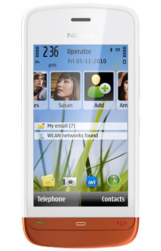 Nokia C5-03 White Orange