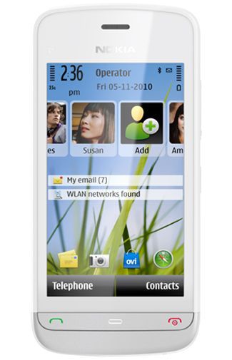 Nokia C5-03 White Silver