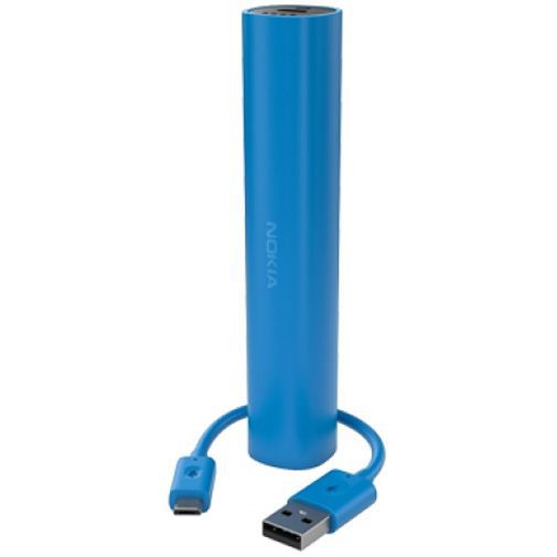 Nokia DC-16 Universele Draagbare USB-lader Blue