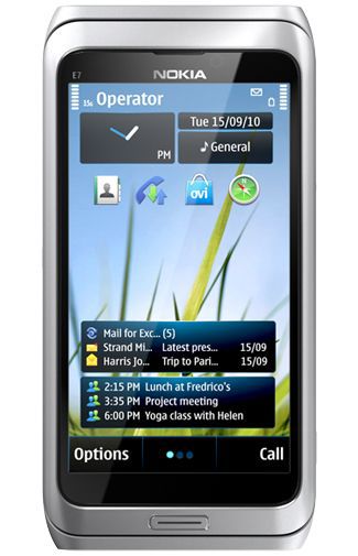 Nokia E7 Silver