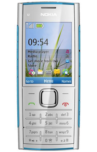 Nokia X2 Silver Blue