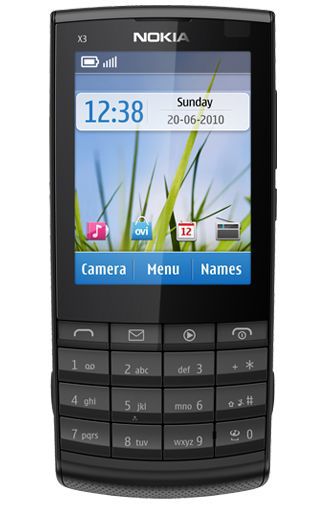 Nokia X3-02 Touch and Type Gun Metal