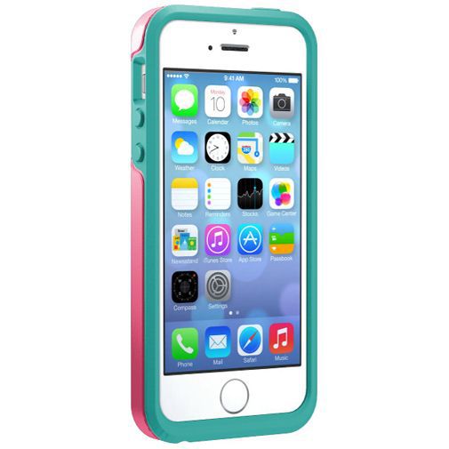 Otterbox Symmetry Case Teal Rose Apple iPhone 5/5S/SE