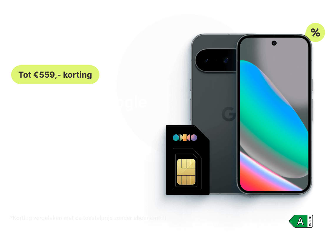 Week 16'26 - hero 6 - Google pixel 10 + Odido