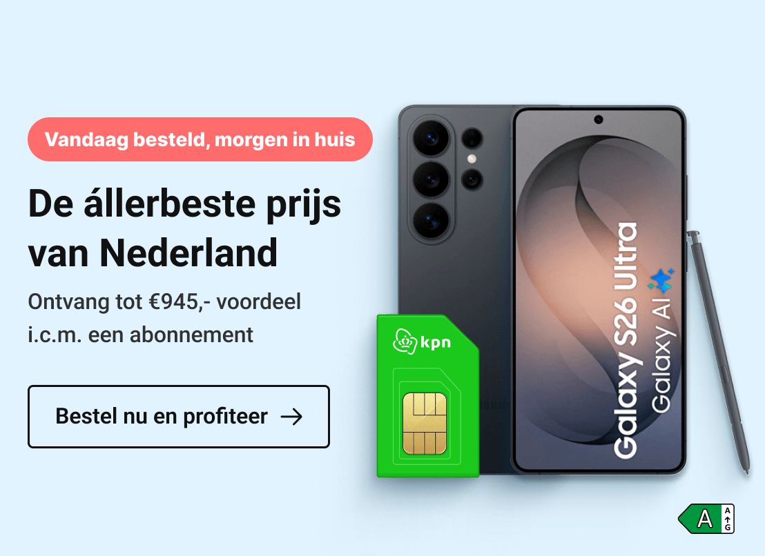 week 10'26 - Belsimpel - Hero 1 -  Samsung + KPN