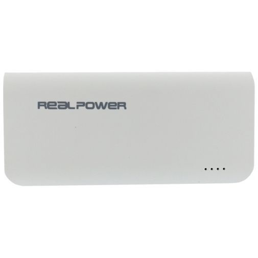 RealPower Powerbank 4000 mAh White