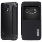 Rock Side Flip Case Elegant Black Samsung Galaxy S5