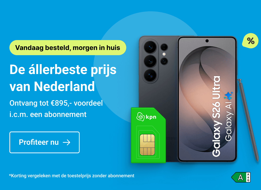 week 10'26 - Belsimpel - Hero 1 -  Samsung + KPN