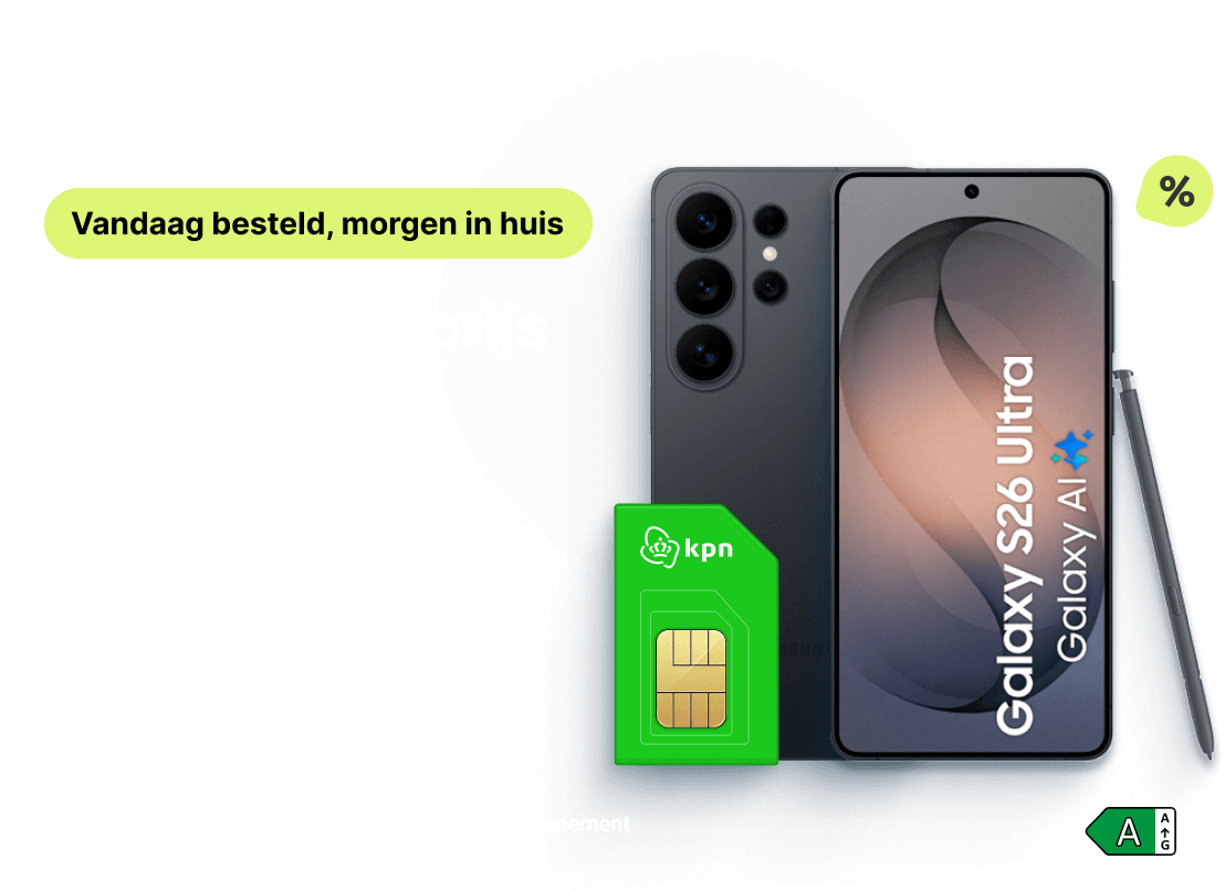 week 10'26 - Belsimpel - Hero 1 -  Samsung + KPN