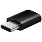 Samsung Adapter MicroUSB naar USB-C 3-pack EE-GN930 Black