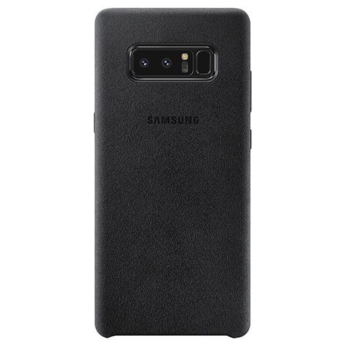 Samsung Alcantara Back Cover Black Galaxy Note 8
