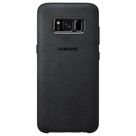 Samsung Alcantara Back Cover Black Galaxy S8+