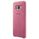 Samsung Alcantara Back Cover Pink Galaxy S8+