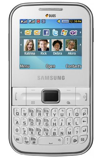 Samsung C3222 Chat DuoSim White