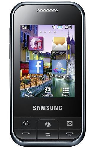 Samsung C3500 Ch@t Dark Silver