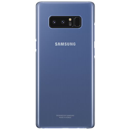 Samsung Clear Cover Blue Galaxy Note 8
