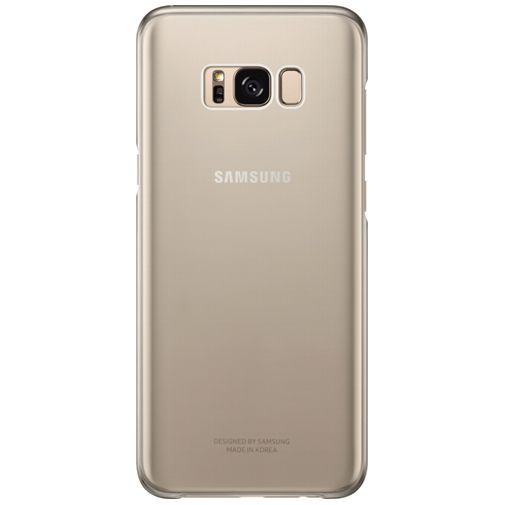 Samsung Clear Cover Gold Galaxy S8+