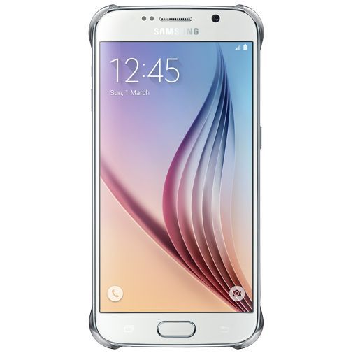 Samsung Clear Cover Silver Galaxy S6
