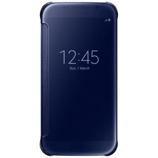 Samsung Clear View Cover Black Galaxy S6
