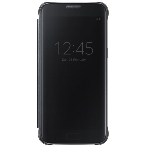 Samsung Clear View Cover Black Galaxy S7