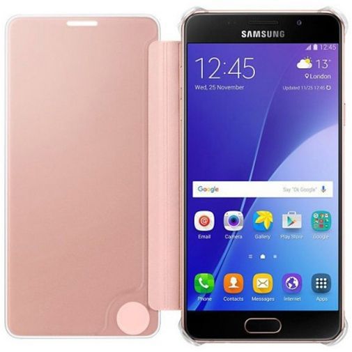 Samsung Clear View Cover Rose Gold Galaxy A5 (2016)
