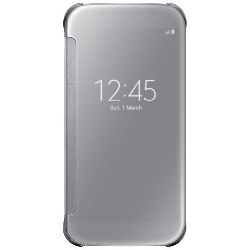 Samsung Clear View Cover Silver Galaxy S6