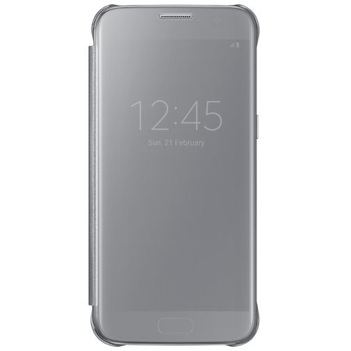 Samsung Clear View Cover Silver Galaxy S7