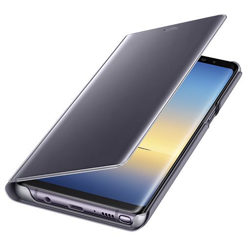 Samsung Clear View Standing Cover Grey Galaxy Note 8