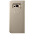 Samsung Clear View Standing Cover Gold Galaxy S8+