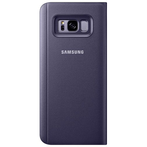 Samsung Clear View Standing Cover Purple Galaxy S8+
