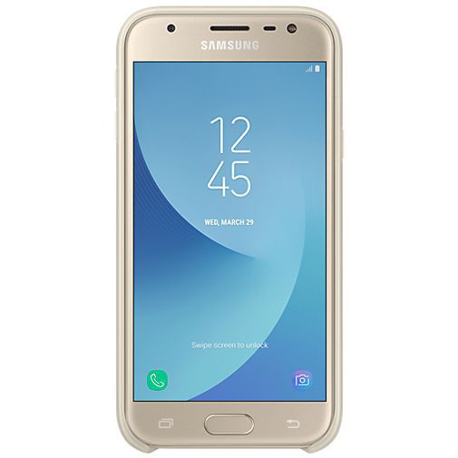 Samsung Dual Layer Cover Gold Galaxy J3 (2017)
