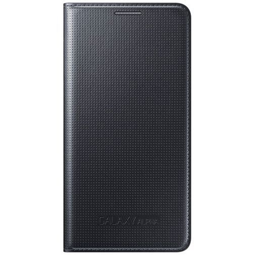 Samsung Flip Cover Black Galaxy Alpha