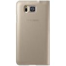 Samsung Flip Cover Gold Galaxy Alpha