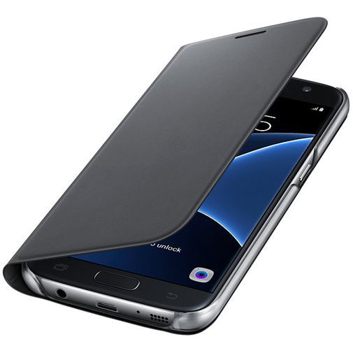 Samsung Flip Wallet Black Galaxy S7