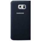 Samsung Flip Wallet Canvas Black Galaxy S6 Edge