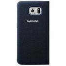 Samsung Flip Wallet Canvas Black Galaxy S6