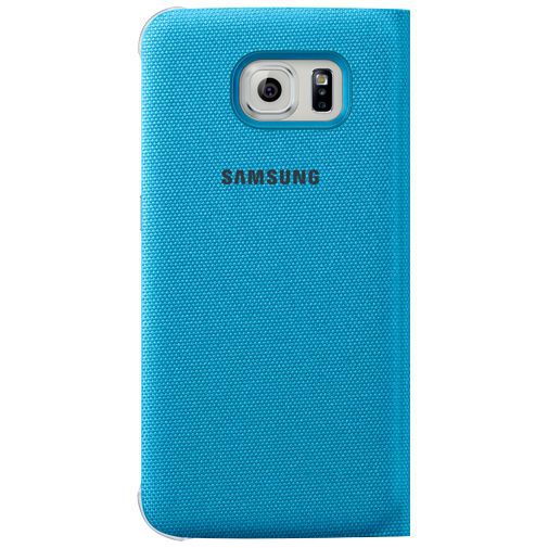 Samsung Flip Wallet Canvas Blue Galaxy S6