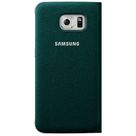 Samsung Flip Wallet Canvas Green Galaxy S6 Edge