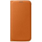 Samsung Flip Wallet Canvas Orange Galaxy S6
