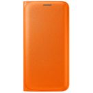 Samsung Flip Wallet Original Orange Galaxy S6 Edge